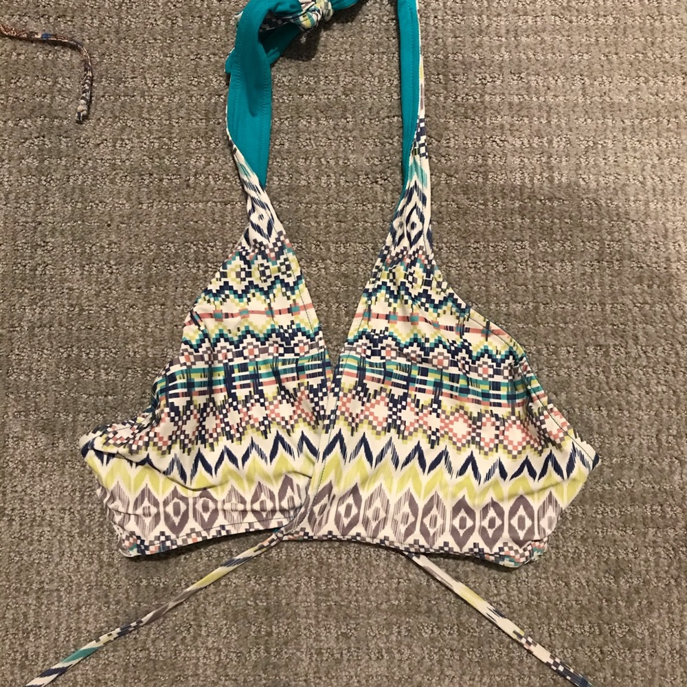 Reversible crossover swim top!